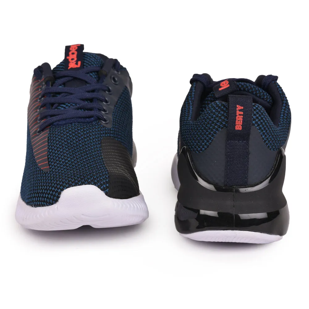 Leap7x Lacing Navy Blue Casual Shoes For Men PANTHER By Liberty