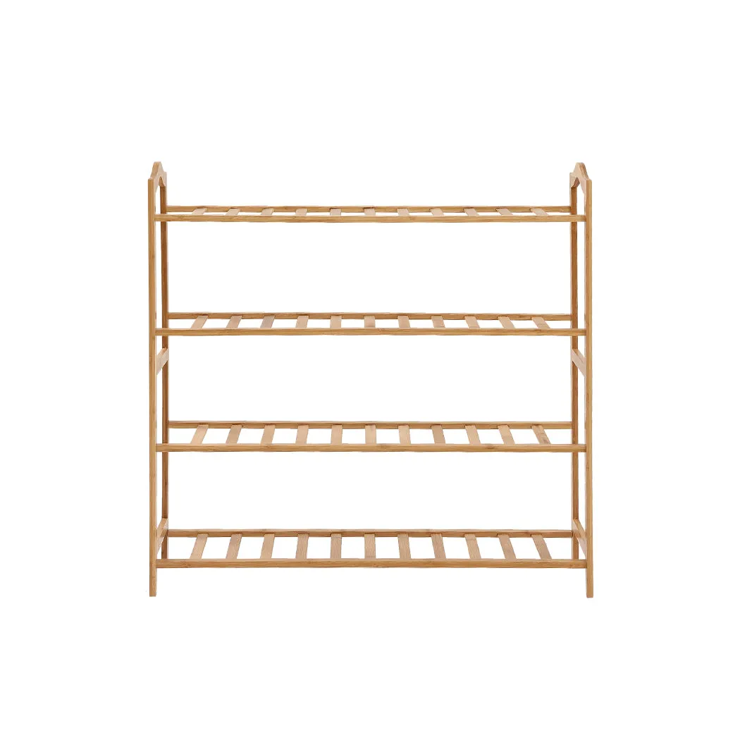 Levede Bamboo Shoe Rack Storage Wooden