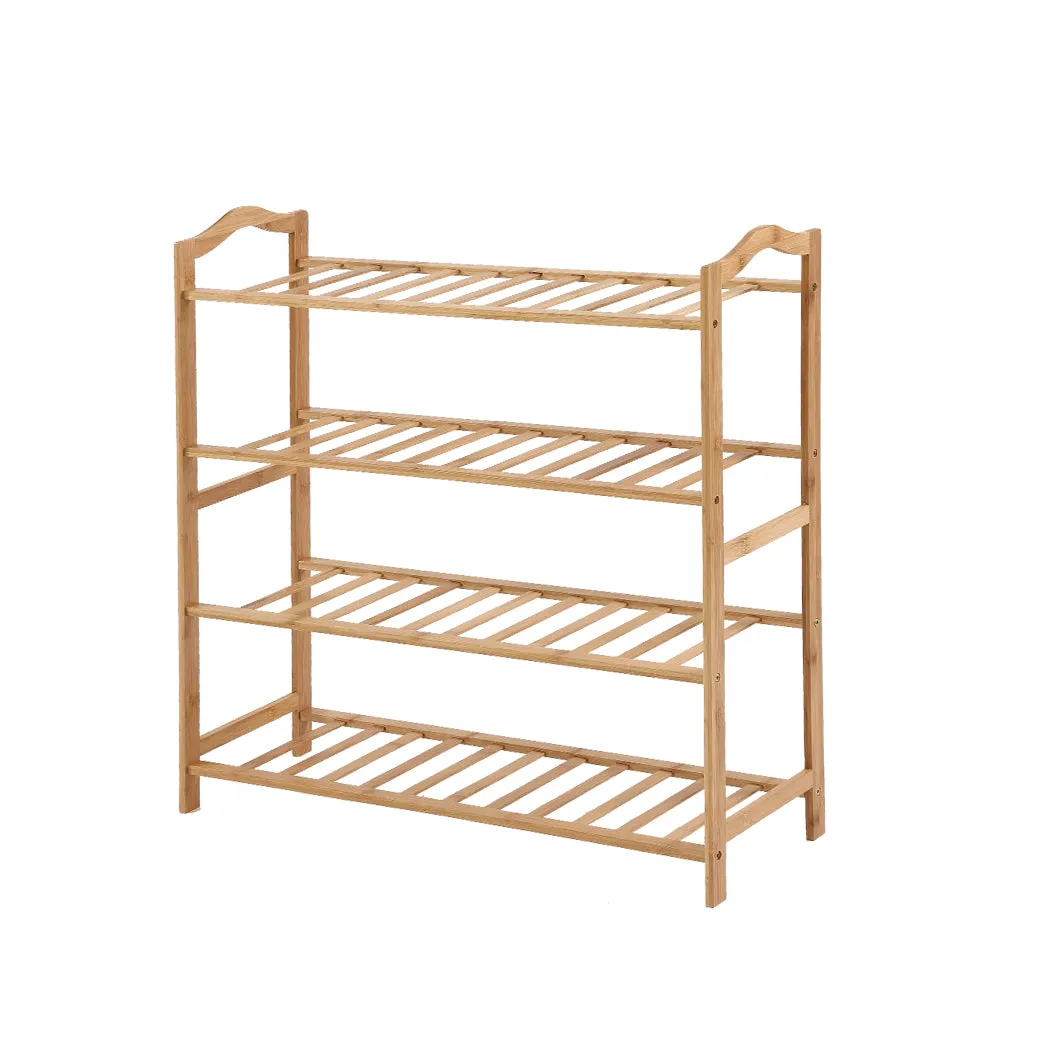 Levede Bamboo Shoe Rack Storage Wooden