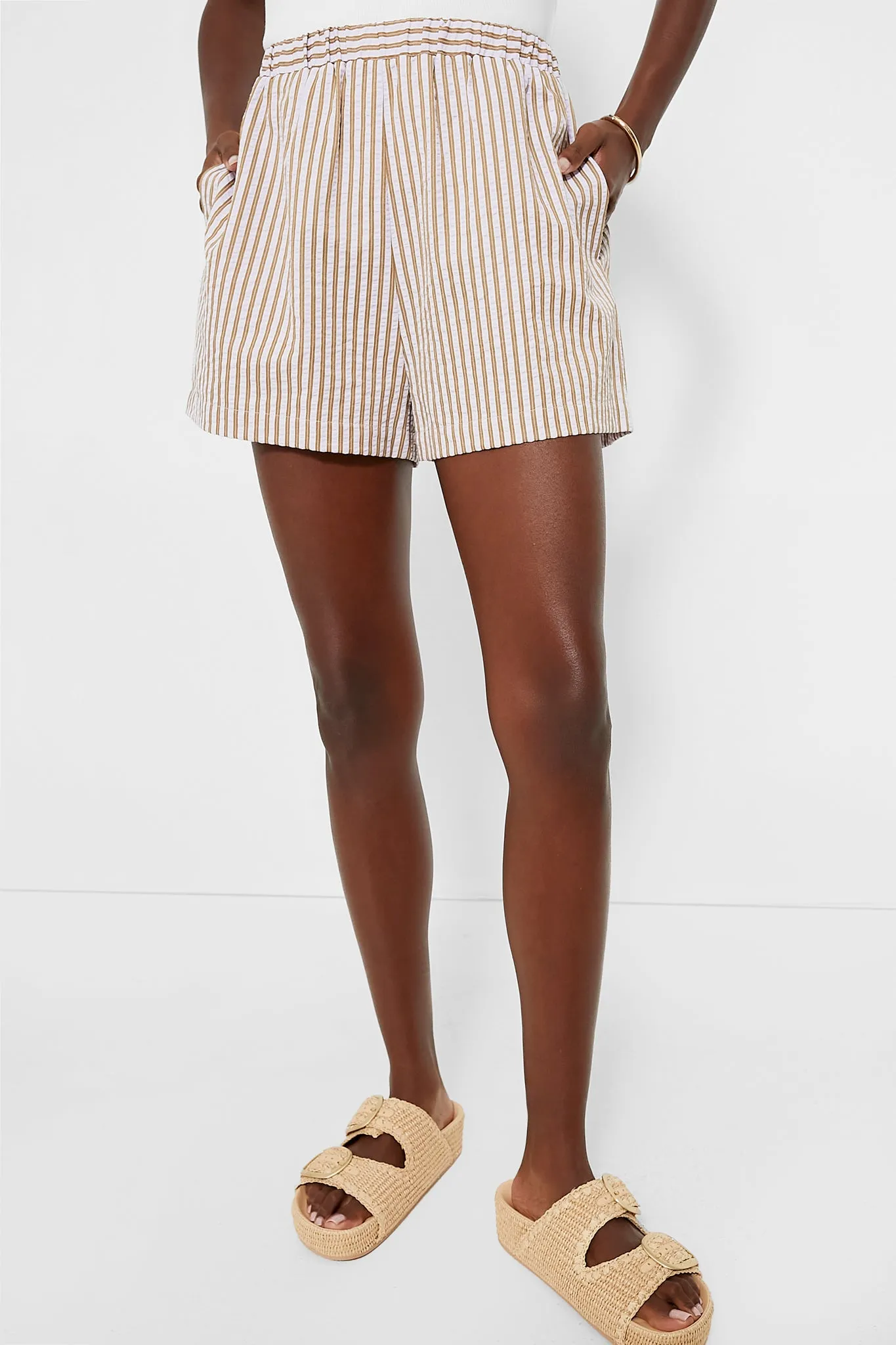 Lilac Stripe Nova Short