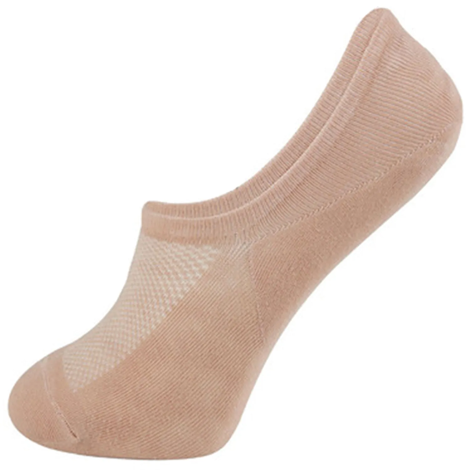 MD Wicking No Show Bamboo Socks Non Slip