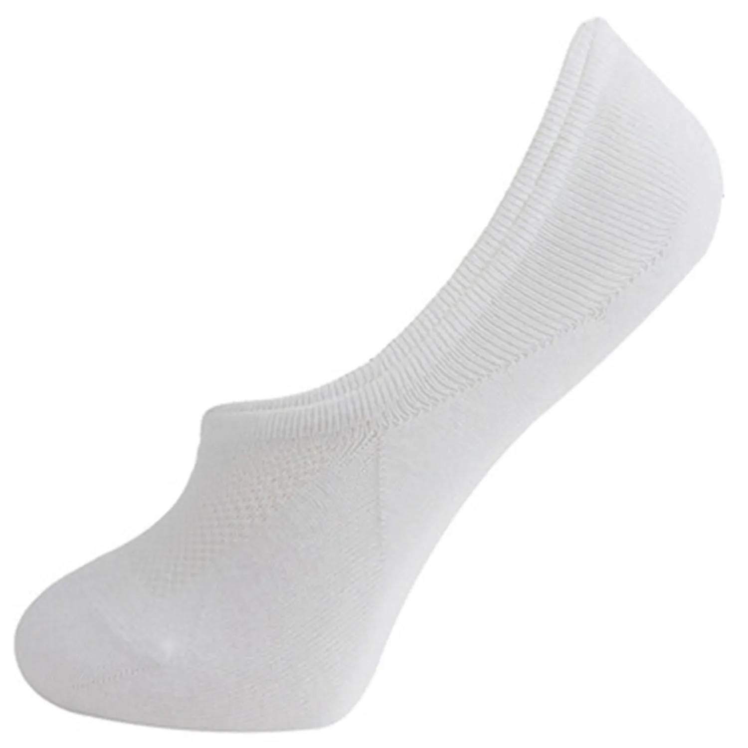 MD Wicking No Show Bamboo Socks Non Slip