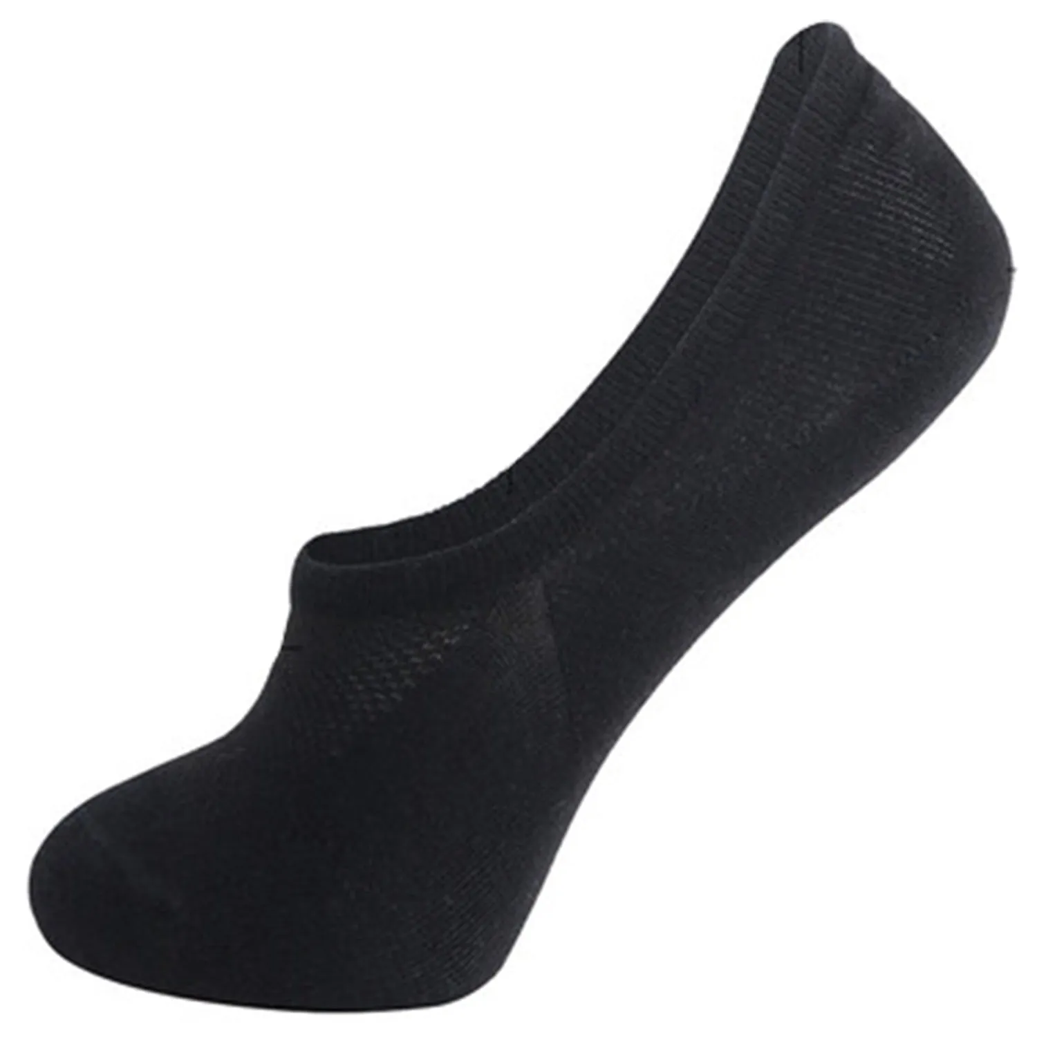 MD Wicking No Show Bamboo Socks Non Slip