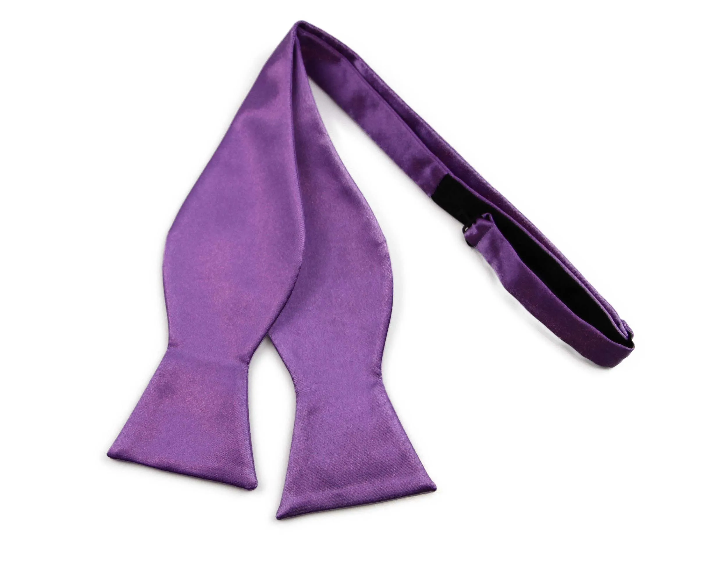 Mens Light Purple Self Tie Bow Tie