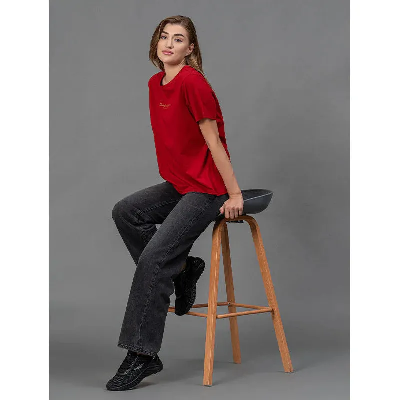 Mode by RedTape Jeans for Women| Grey| Comfortable & Breathable | Durable & Moisture Absorbent | Wide Fit