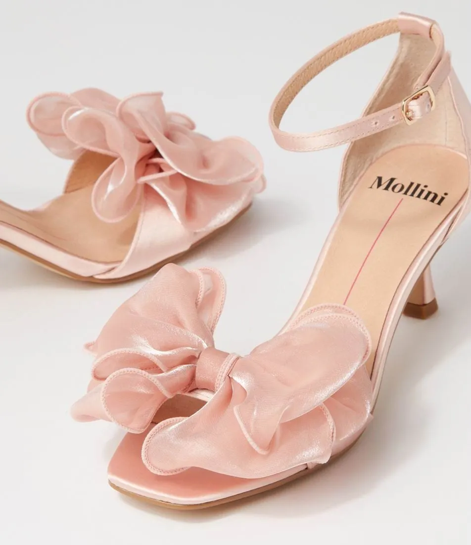 MOLLINI WALTZ SATIN SANDALS