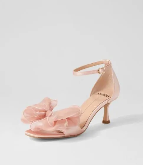 MOLLINI WALTZ SATIN SANDALS