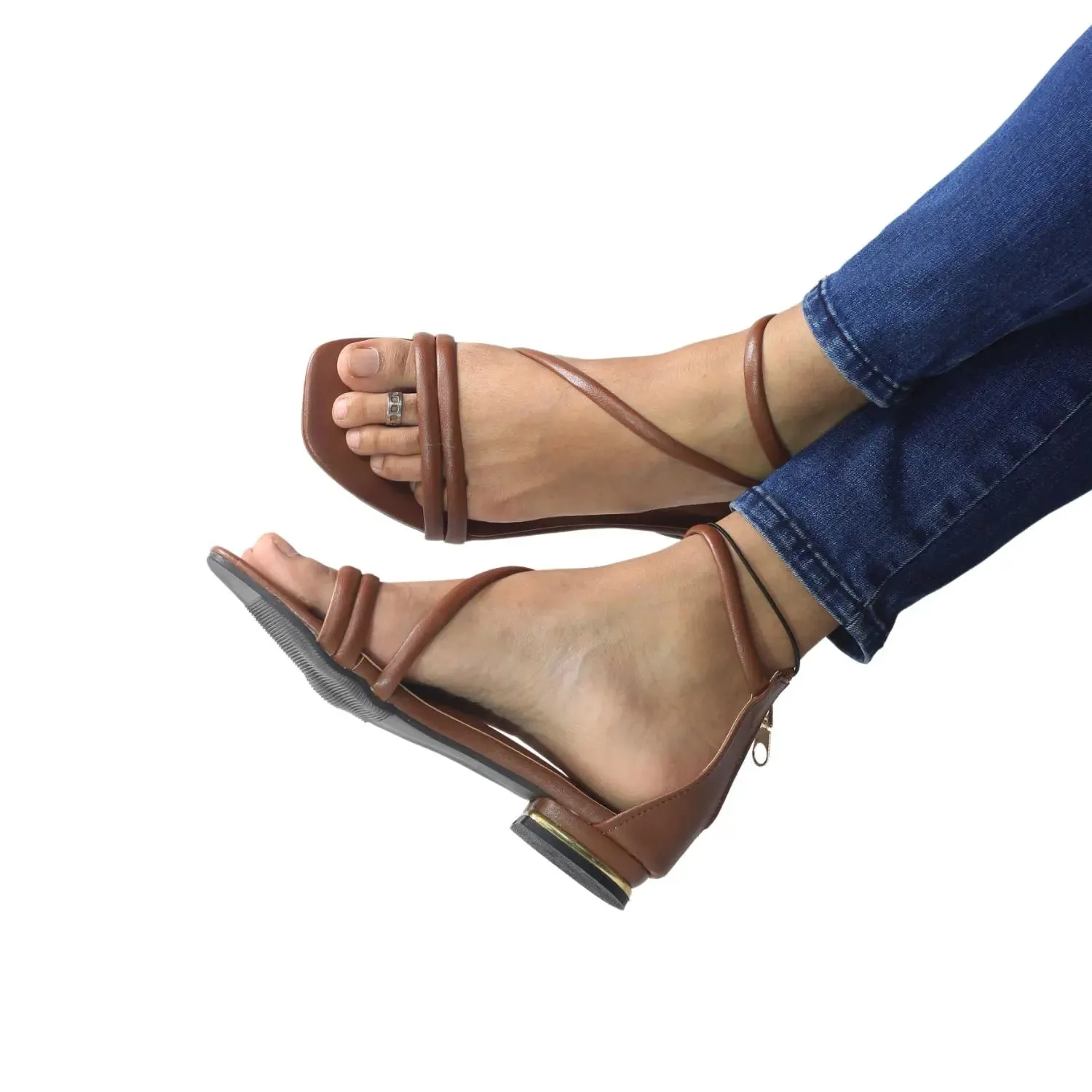 Nawabi Shoes: Summer Essential - Flat Sandals for Women