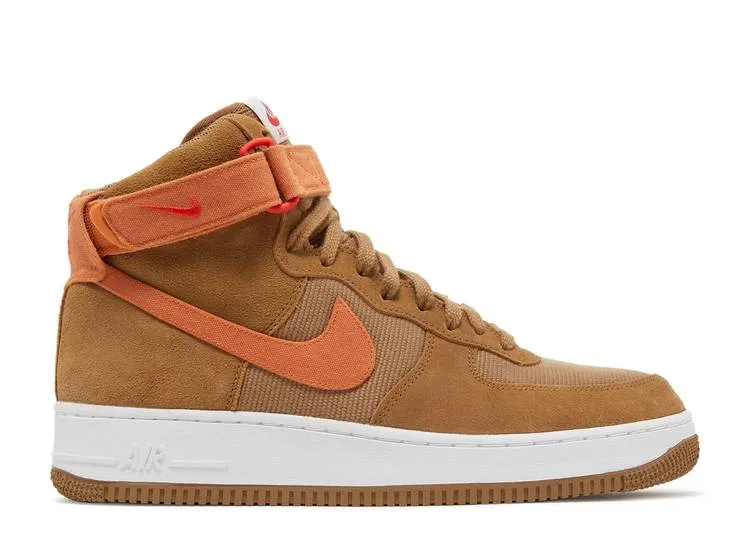 Nike AIR FORCE 1 HIGH '07 LX 'DARK DRIFTWOOD HOT CURRY',