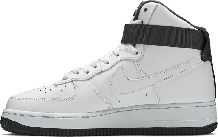 Nike Air Force 1 High 'Charcoal', white