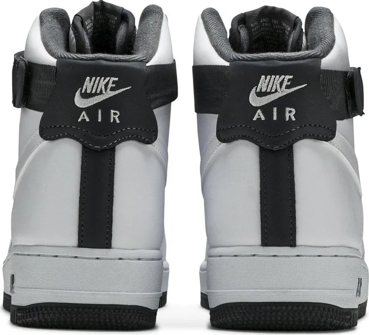 Nike Air Force 1 High 'Charcoal', white