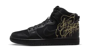 Nike SB Dunk High FAUST Black Gold