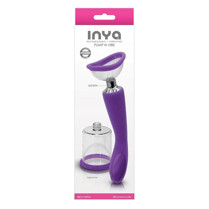 NS Novelties Inya Pump & Vibe Purple