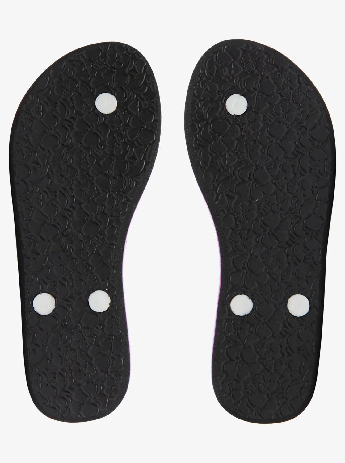 Portofino Flip-Flops - Black/Purple/Orange