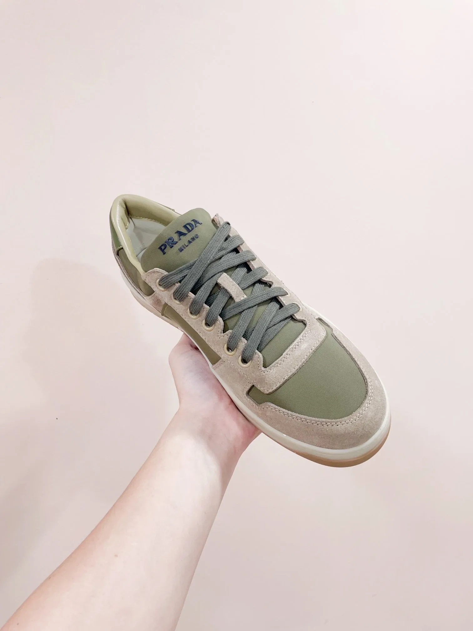 PRA DOWNTOWN SNEAKERS SAGE SUEDE