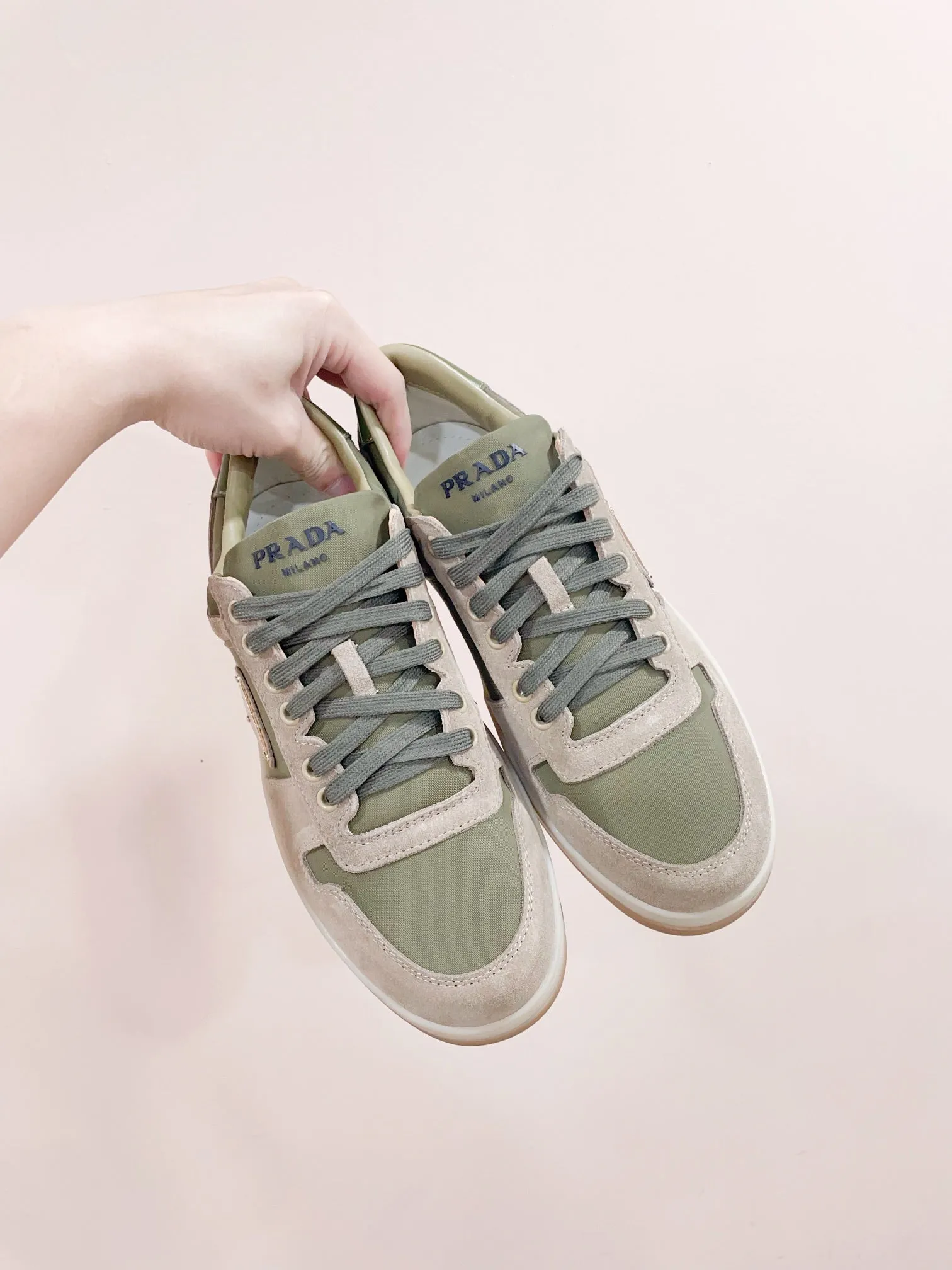 PRA DOWNTOWN SNEAKERS SAGE SUEDE