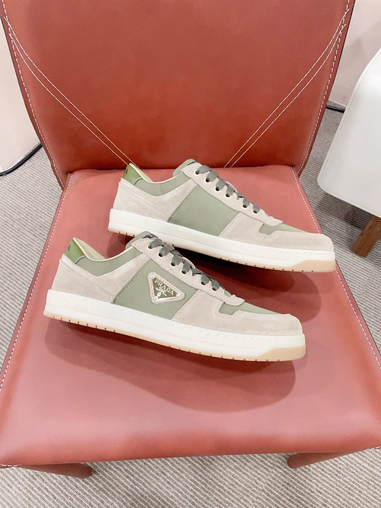 PRA DOWNTOWN SNEAKERS SAGE SUEDE