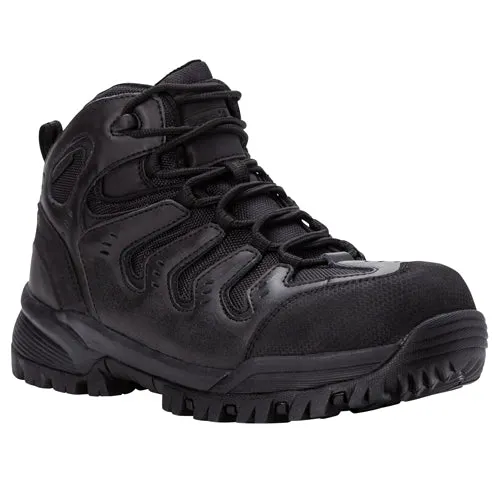 Propet's Men Diabetic Work Boot - Sentry MBU032M- Black