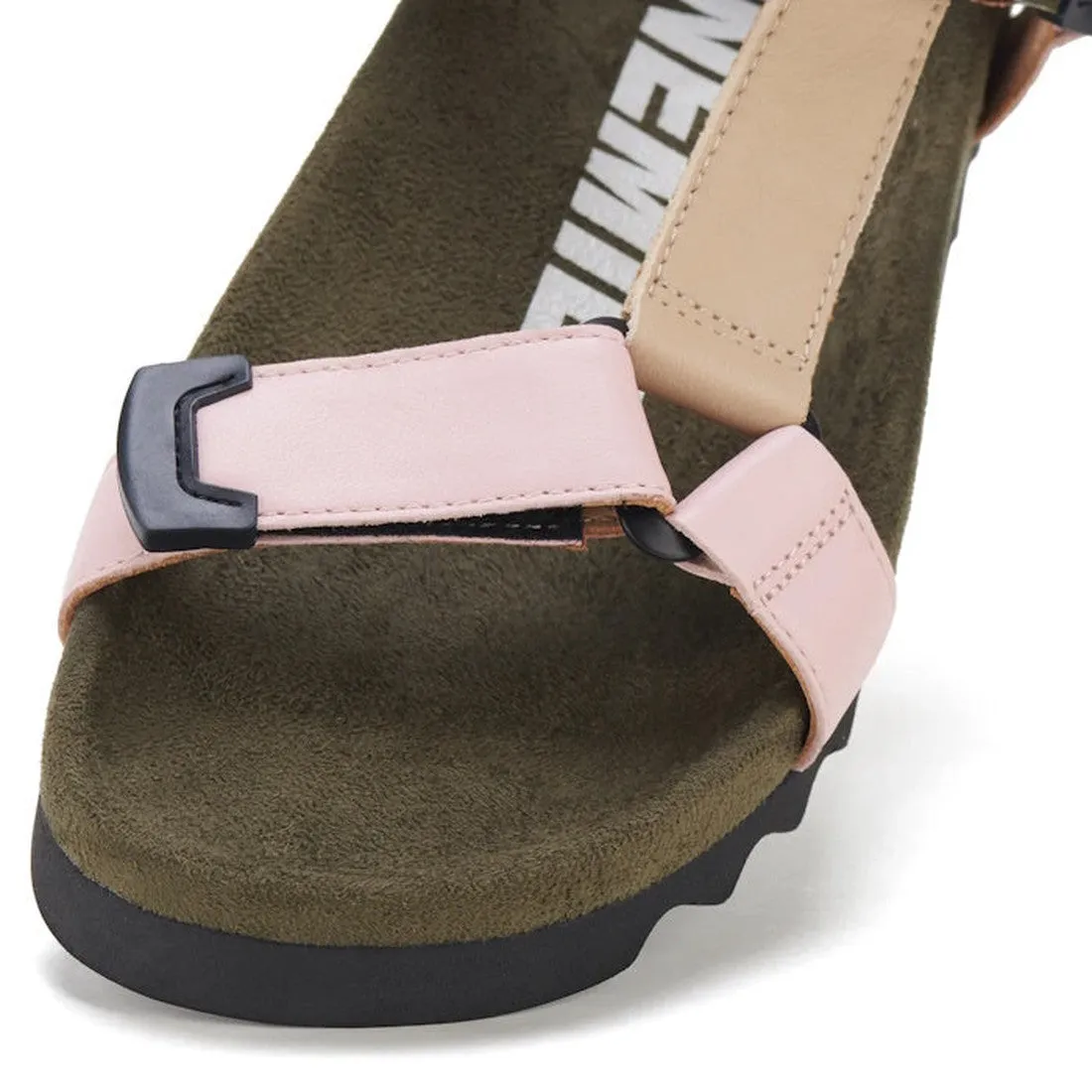 Rollie Womens Sandal Tooth Wedge Blush Camo