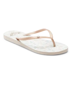 Roxy Bermuda Print Sandal-Beige