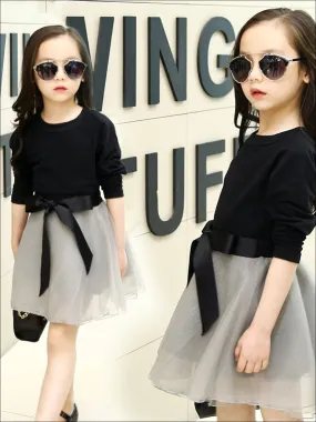 School Swagger Sweater And Tutu Skirt Set