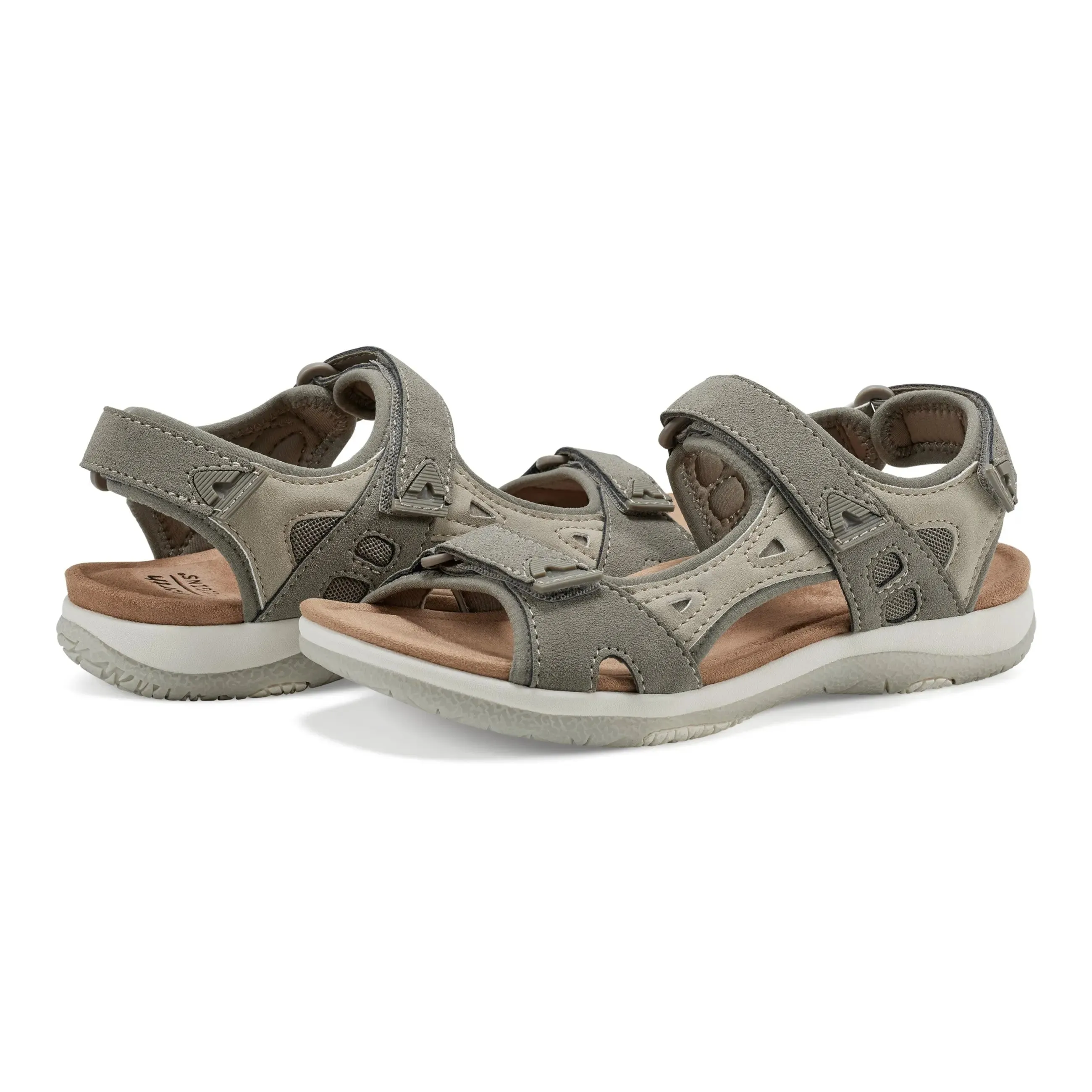 Skylar Round Toe Lightweight Casual Flat Sandals