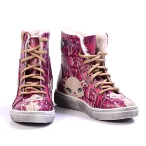 Sweet Cat Short Boots JAS109