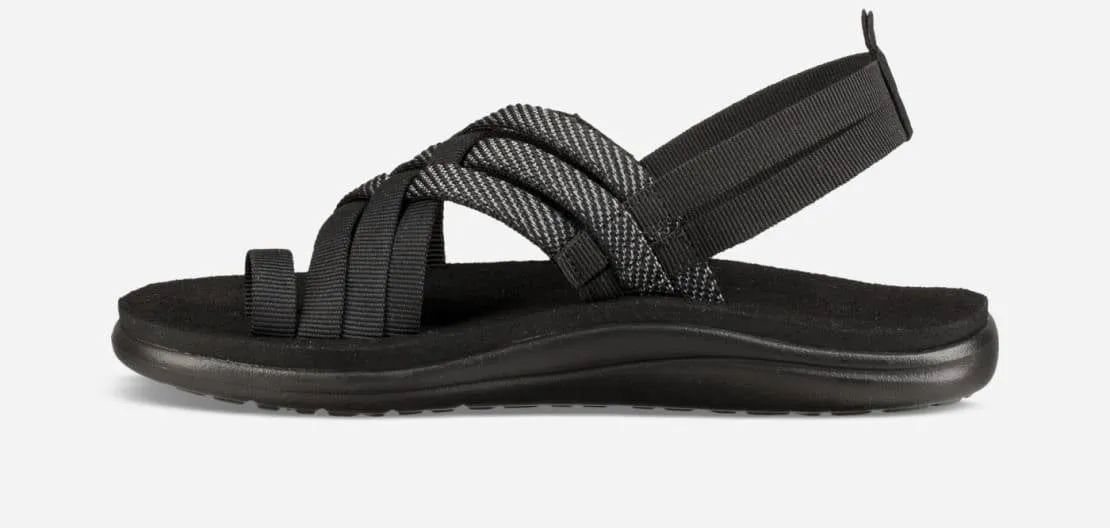 Teva Womens Voya Strappy Hera Black