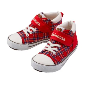 Traditional Tartan Sneakers for Kids