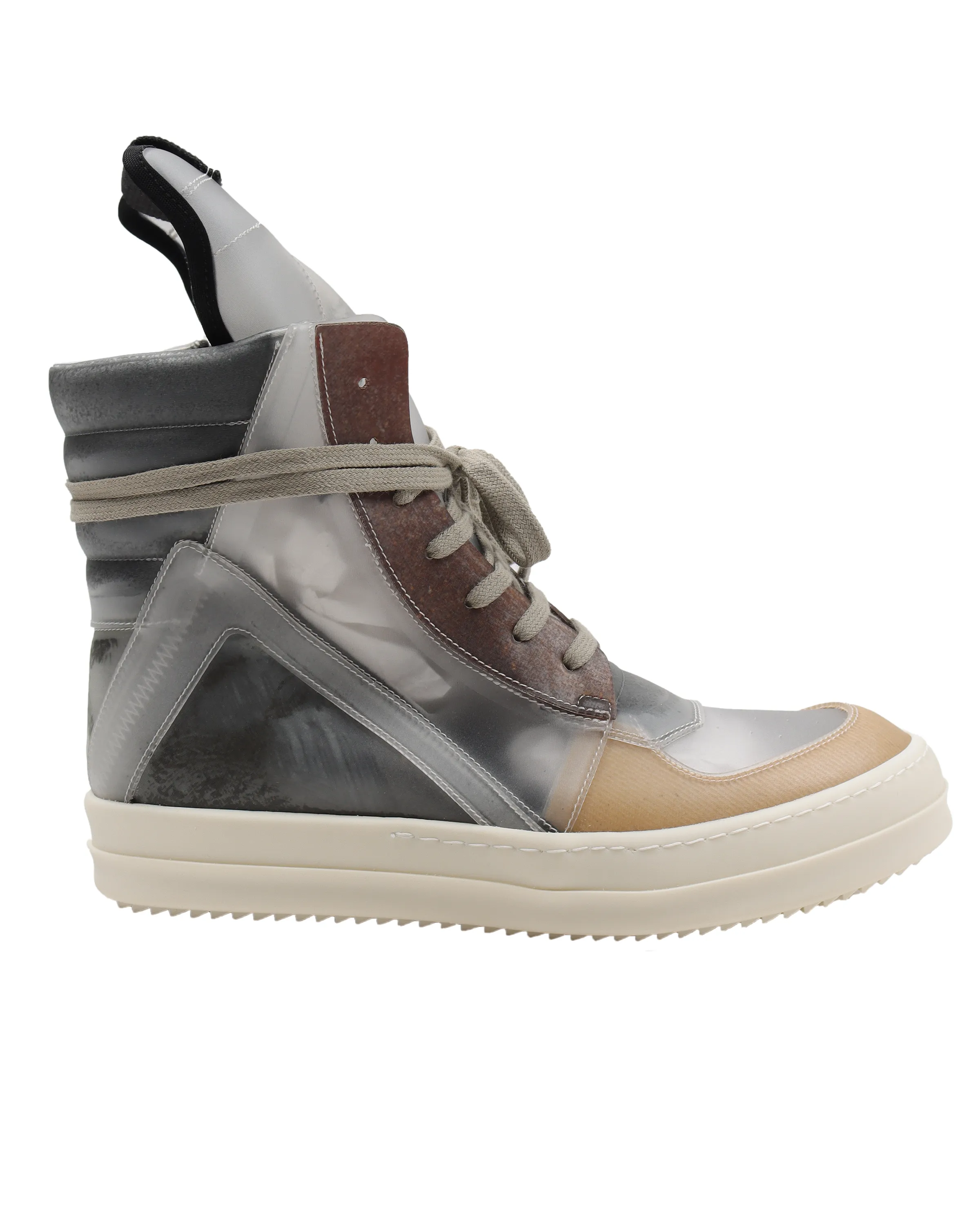 Transparent Geobasket High Sneakers