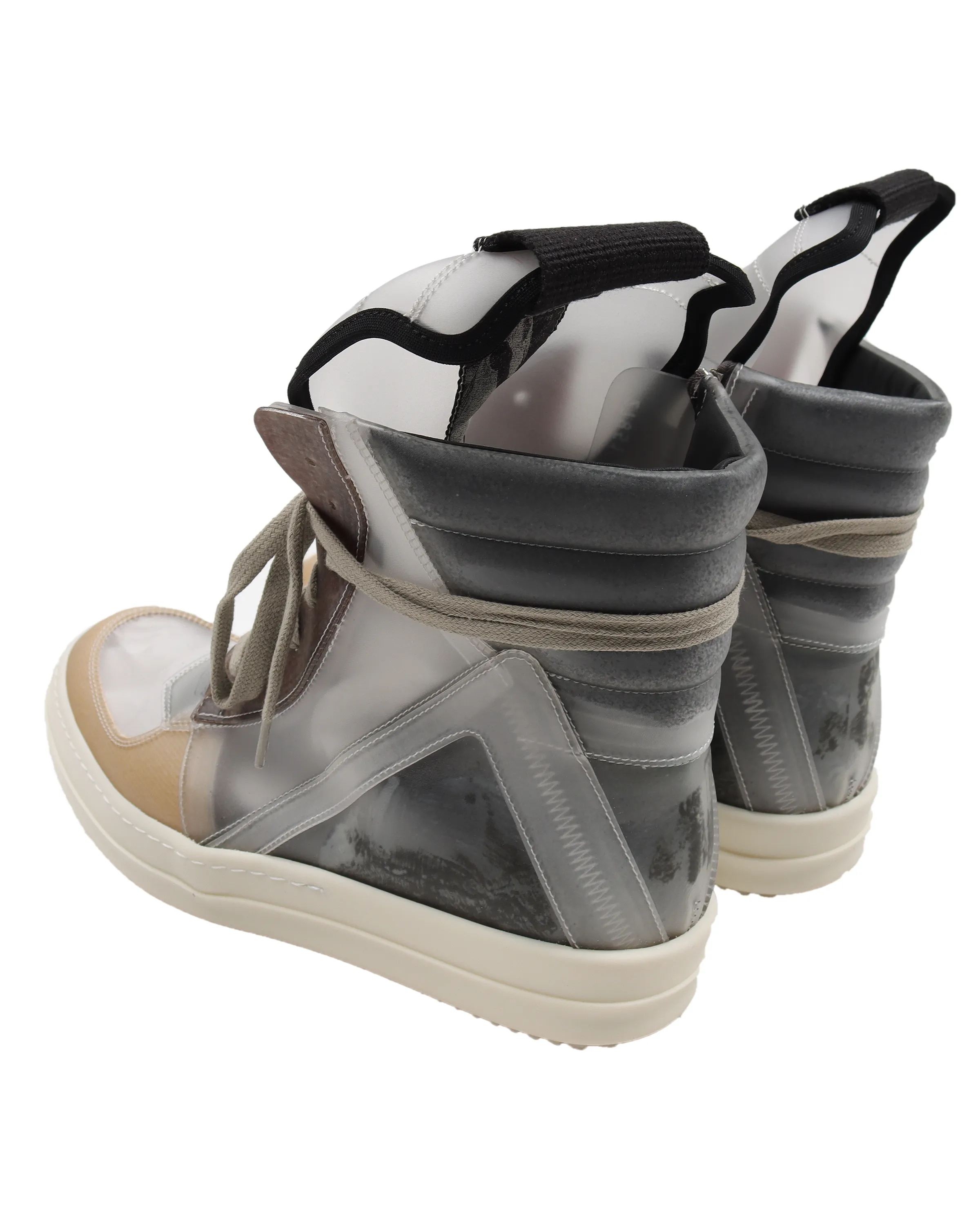 Transparent Geobasket High Sneakers