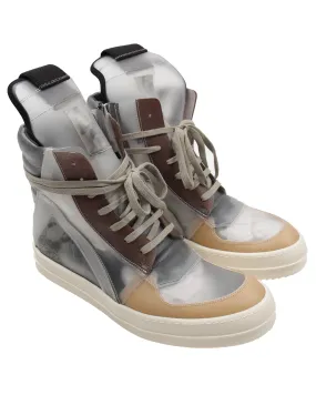 Transparent Geobasket High Sneakers