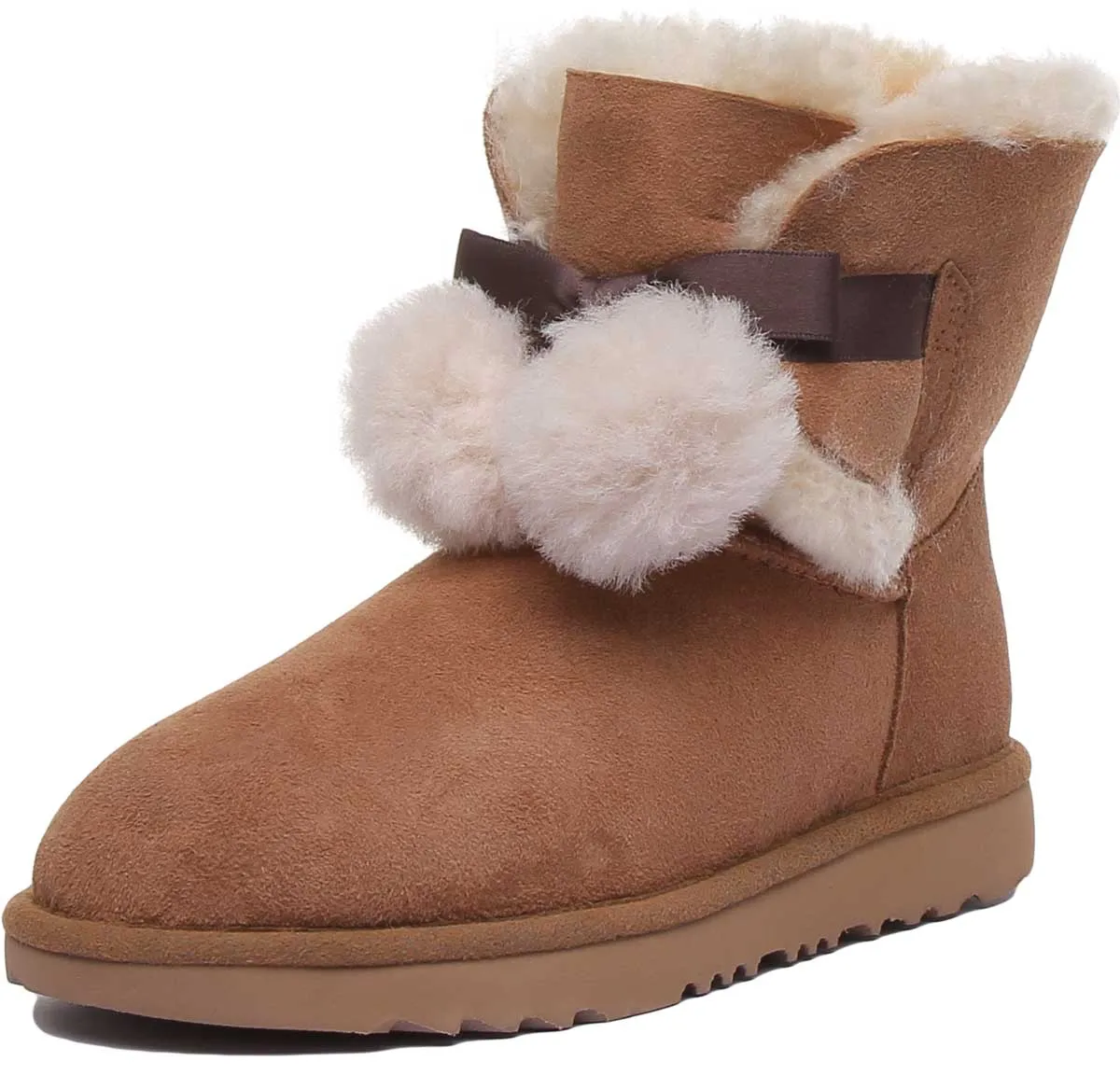 Ugg Australia K Gita In Chestnut For Kids