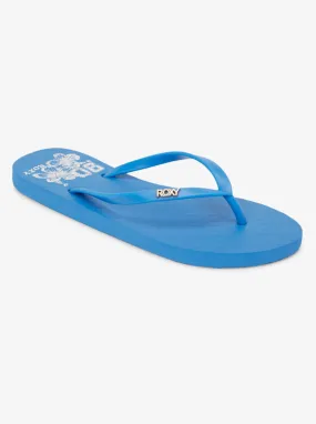 Viva Stamp Flip-Flops - Baja Blue