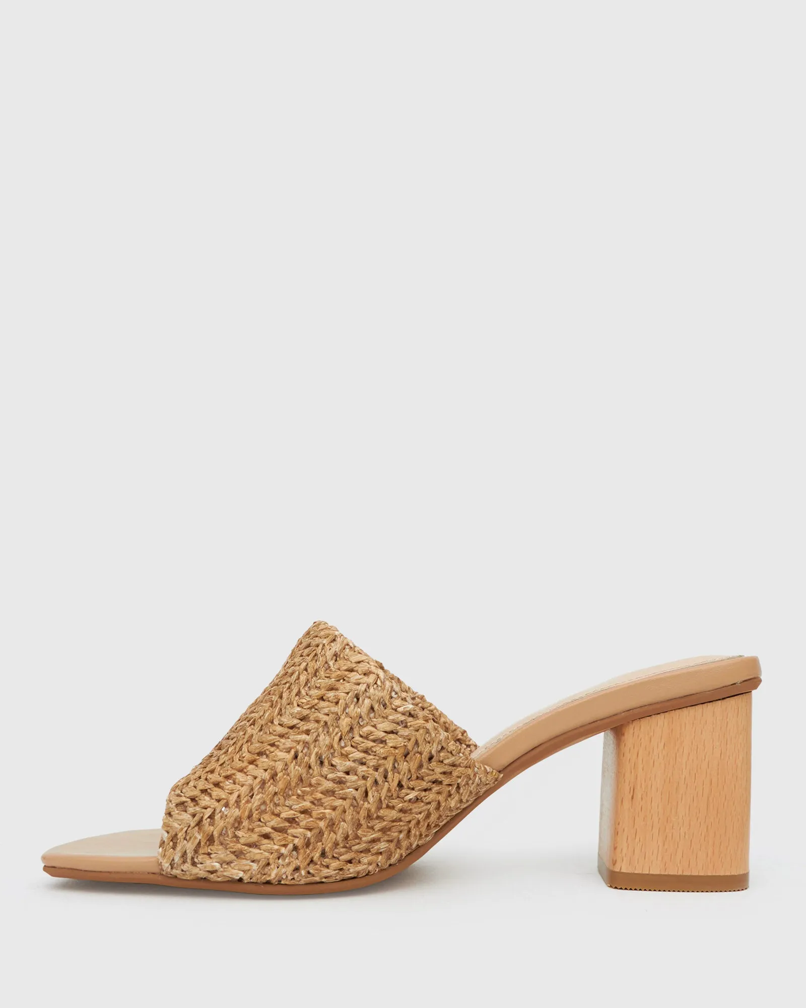 WIDER FIT KELLY Block Heel Mules