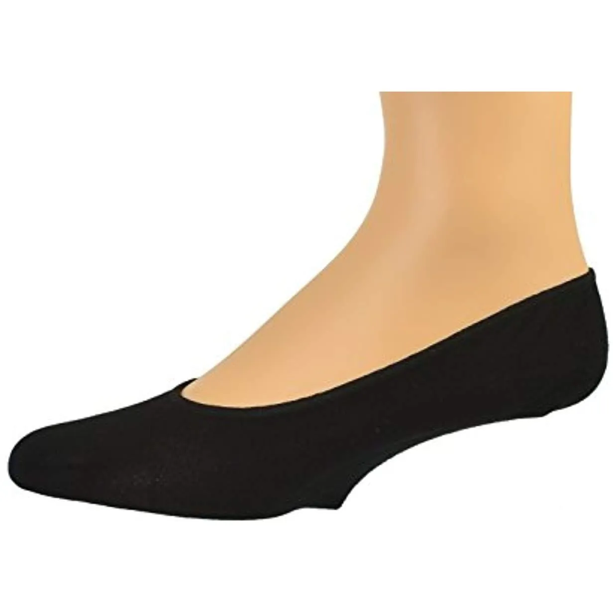 Women Premium Bamboo No Show Low-Cut Seamless Toe liners Socks-4 Pairs