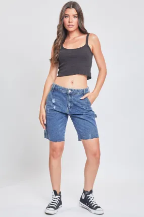 Women's Denim Carpenter Shorts