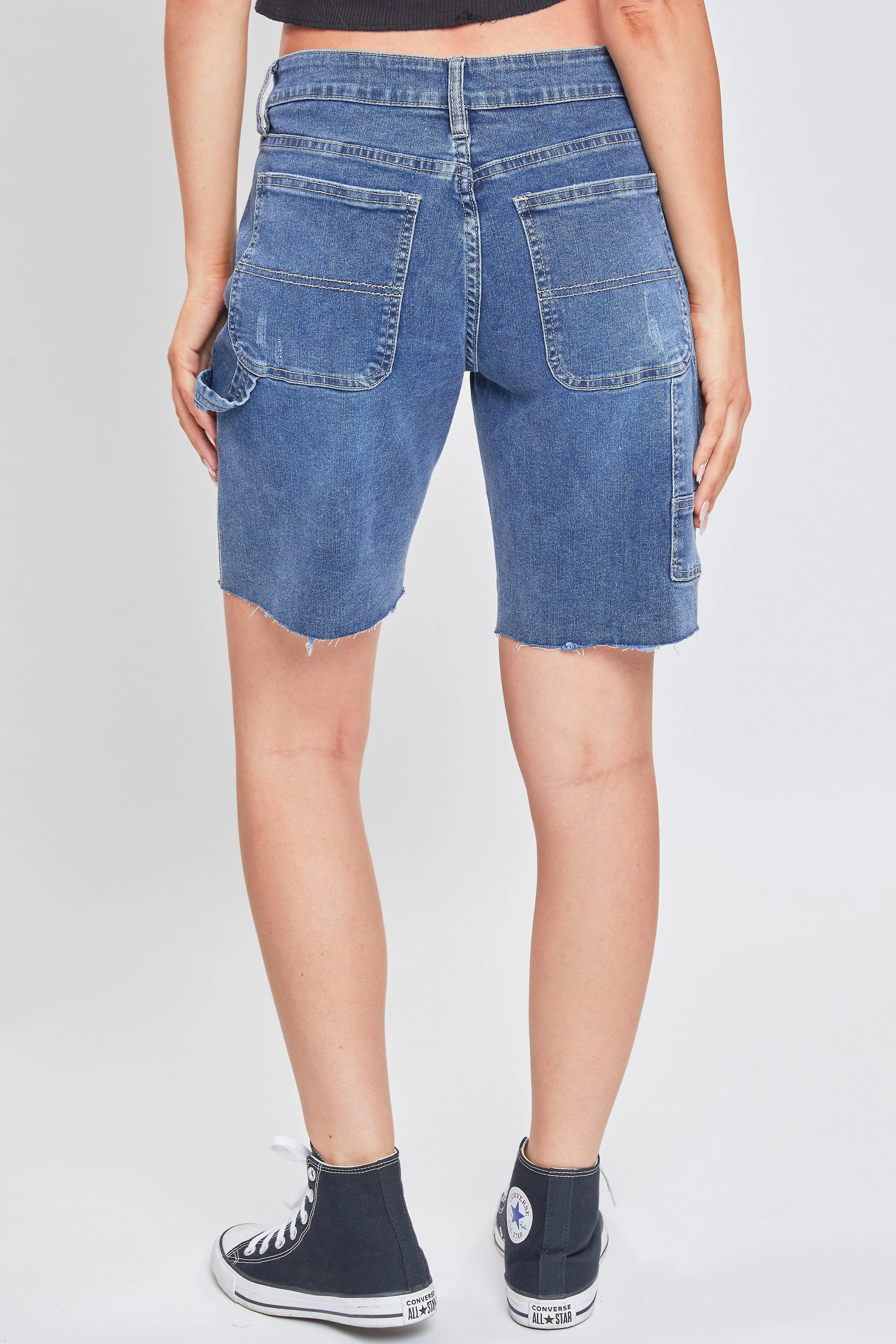 Women's Denim Carpenter Shorts