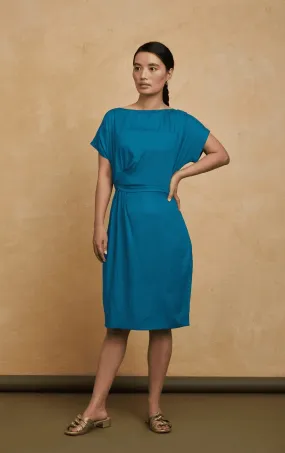 Women's Officewear Twisted Front Dress