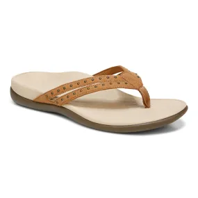 Womens Vionic Tasha Toe Post Sandal Toffee